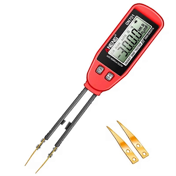 GN701 Digital Smart SMD-testare Elektrisk Multimeter Resistans