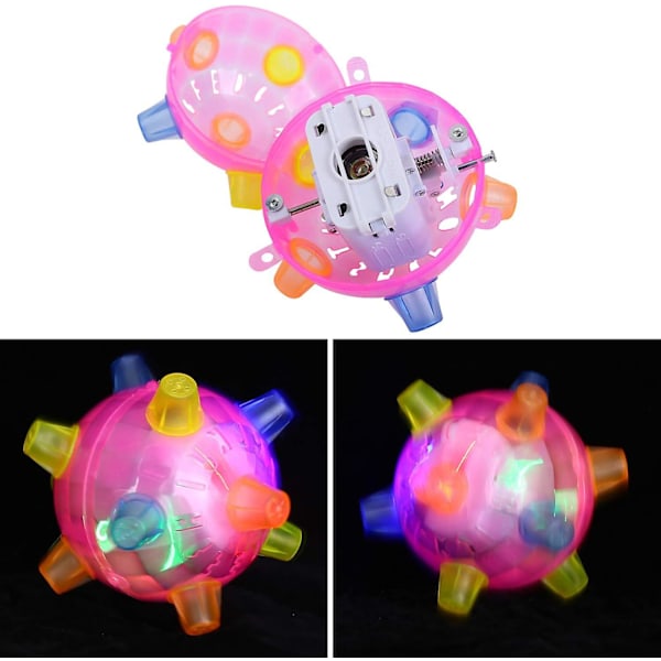 Led-Studsboll Djurleksak Katt Led-Studsboll Blinkande Katt- Och Hunddjurs-Studsbollsfärg