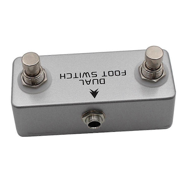 Dubbel Fotpedal Gitarrpedal Dubbel Fotomkopplare Gitarrtillbehör