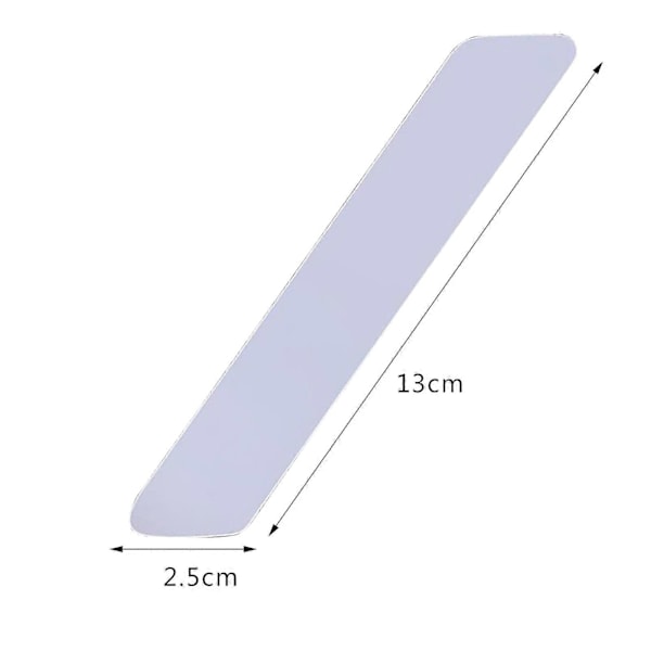 4/8/10/12/16 st Ladder Carpet Halkskyddsdekaler Halkfri Matttejp Återanvändbara Tvättbara Grippers Tvättbara Matttejper Black 16pcs