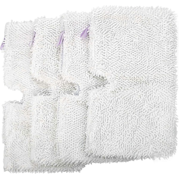4 kpl Vaihto Pestävät Mikrokuitumoppityynyt Siivoustyynyt Shark Steam Pocket Mops -höyrymoppeihin S3500 Series S3501 S3601 S3550 S3901 S3801 Se450