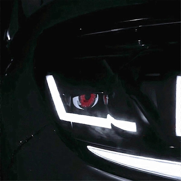 Dynamiska LED-bilstrålkastare Modifierad Strålkastarlins Dynamisk Ögon Bifokal Lins Dynamisk Örnöga Dynamisk