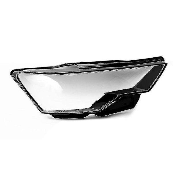För - A6 C8 2019-2023 Bil Strålkastarglas Skydd Huvud Lampa Skärm Skal Auto Ljusskydd Höger