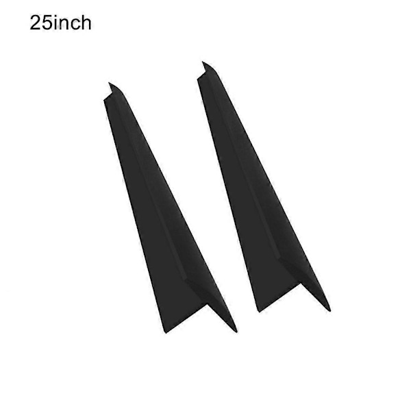 2 kpl/setti kumiset öljynkestävät lämmönkestävät lieden rakotulpat keittiövälineet Black 25inch