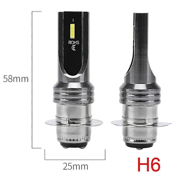 2 st 4300K 55W 80W CSP H4 H7 LED-lampa Bilstrålkastare H11 H1 H8 H3 H9 9005/HB3 9006/HB4 20000LM Auto Strålkastare Dimljus 6000K Blå