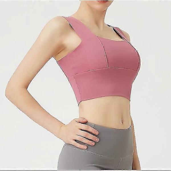 Naisten push-up-muotoileva urheiluliivi pink 40A