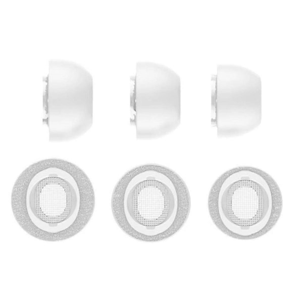 Öronproppar Kit för Samsung Buds 3Pro - Förbättrad Ljudisolering, Vit
