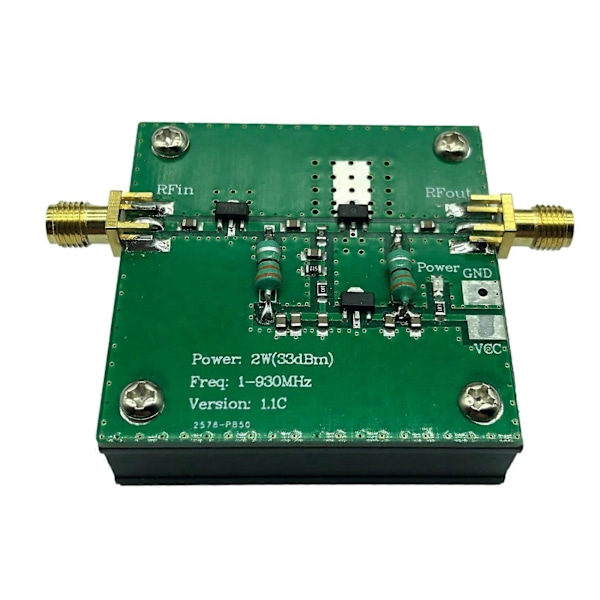 1--930MHz 2.0W 2W RF Bredbands Effektförstärkarmodul