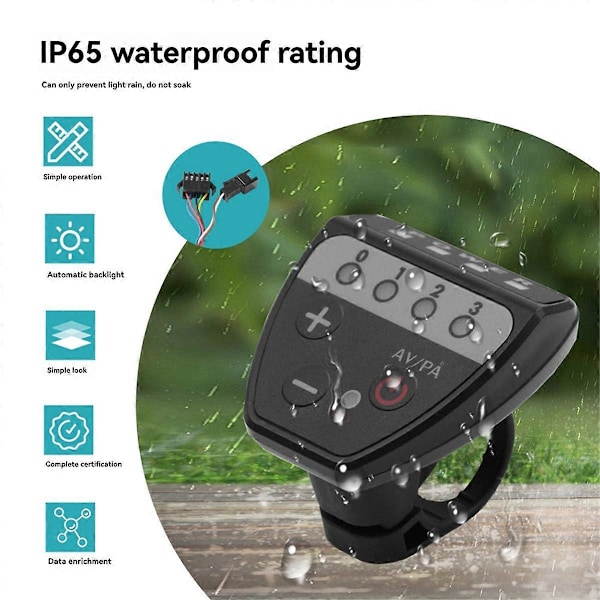 Ebike G20 Display 5 Pin+2 Pins SM Kontakt Display LED Instrument