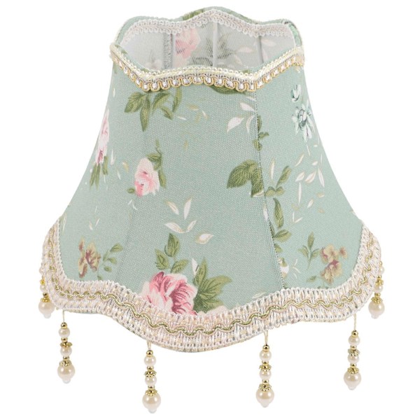 Lampeskærm Bordlampe Skærm Macrame Lampeskærm Perler Lampeskærm Cover