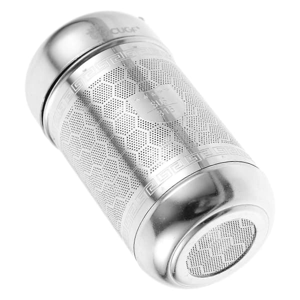Krydderikugle i rustfrit stål, køkken krydderifilter, suppe krydderifilter, te-infuser 2 7.5X4X4CM