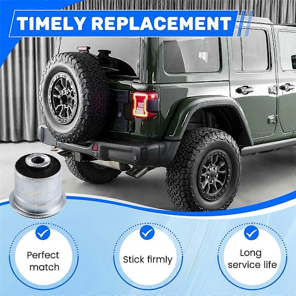 Bakre övre länkarmbussning för Jeep Wrangler 2010-2019