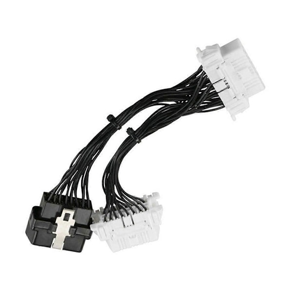 16-stifts OBD2 OBDii OBD2 Splitter Förlängningskabel