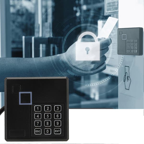 Access Controller Läshuvud med Knappsats Lösenordskortläsare Åtkomstkontrollsystem (ID)