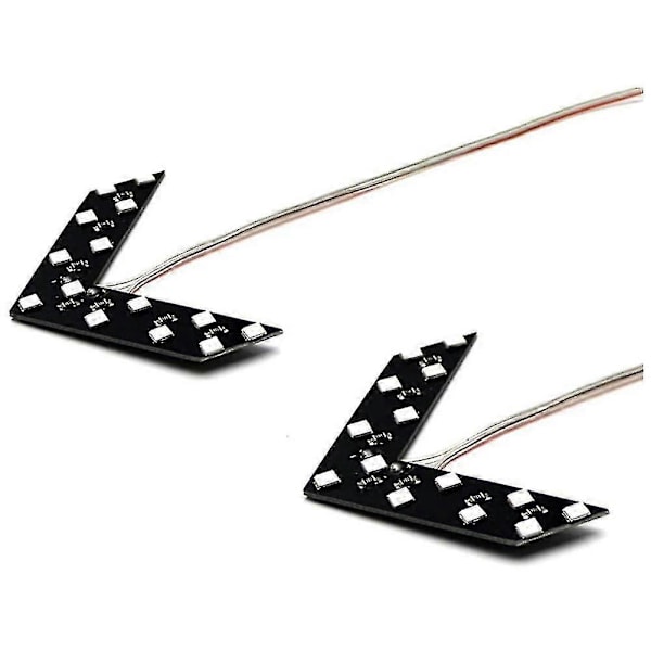 2st 14 Smd Bil Led Backspegel Indikator Blinkers Ljus Backspegellampa Biltillbehör