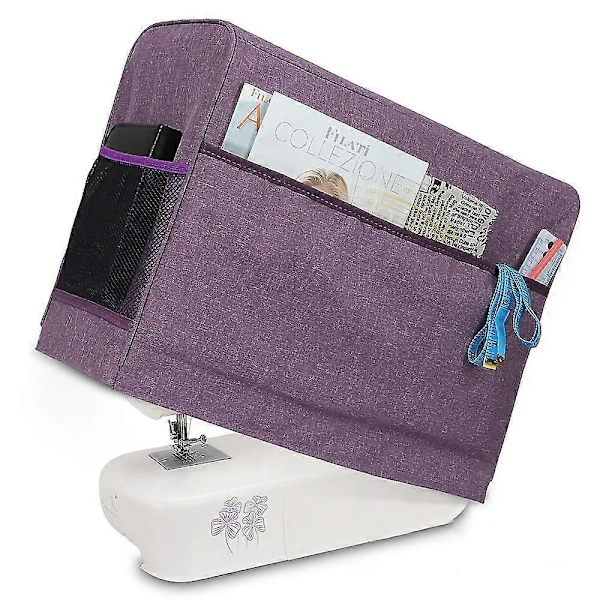 Symaskinsväska för de flesta standard symaskiner Purple