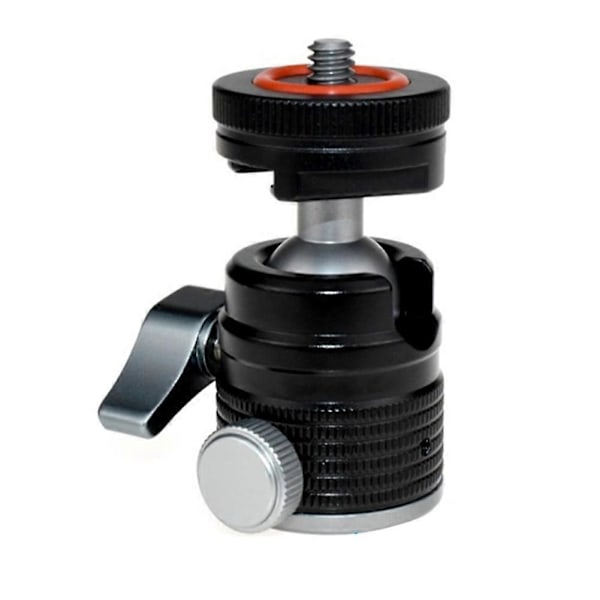 Mini Kulledstativ med 1/4-tums skruvfästen för DSLR-kameror