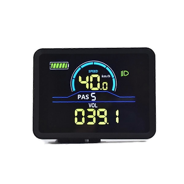 P5C Elcykel LCD Display Mätare SM 6PIN