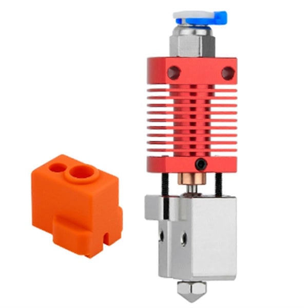 För Ender5/Ender3/V2/CR10 Hotend Kit Värmeblock Bi-Metall Hals, B
