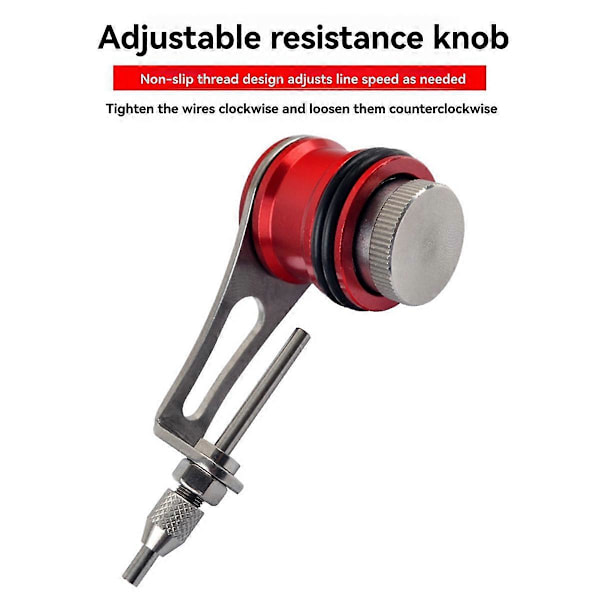 Bobbin Knotter GT Fiskeknutenhet Röd