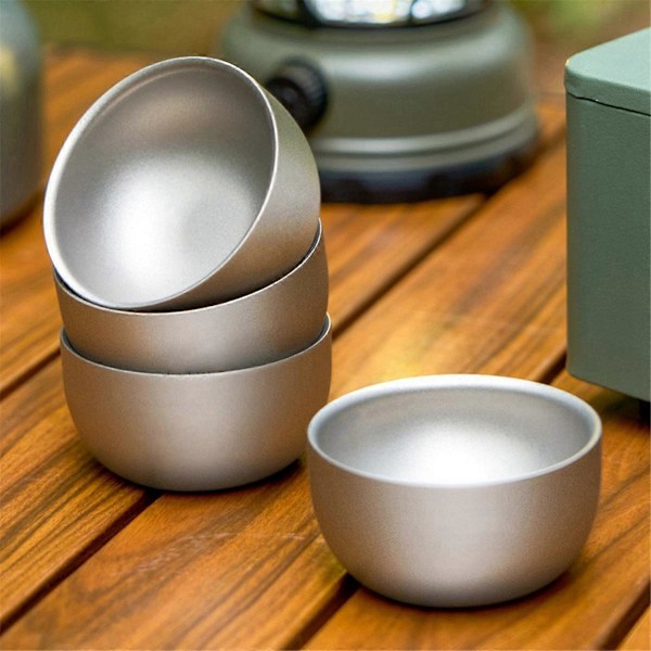 Titanium Kop Ren Titanium Tekop 45ml Dobbelt Lag 3 stk