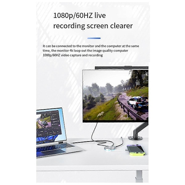 för Switch Video Capture Card TV-docka för PC