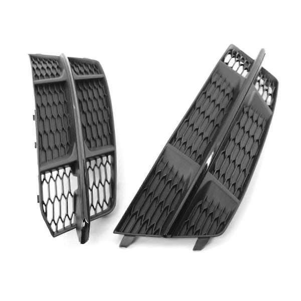 1 par bil främre stötfångare dimljus grillskydd 4G0807682AN 4G0807681AN för 2018 A6L C7 2014-2018 Racing nedre grill