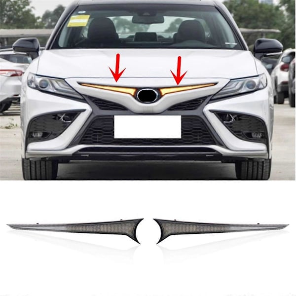 LED-frontgrilllampor för bil DRL Blinkersljus