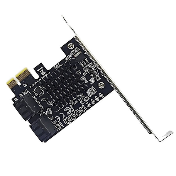 SATA3.0 -laajennuskortti PCI-E4-porttiin 6G-sovitinkortti 88SE9215