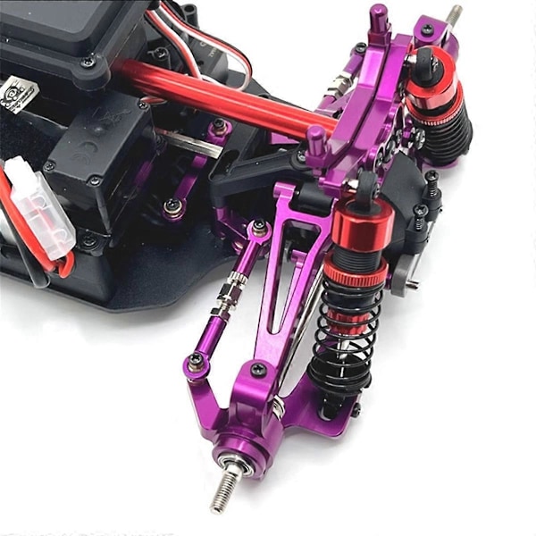 Metallirungon pilarit osat 1/14 RC-auton päivitysosille violetti