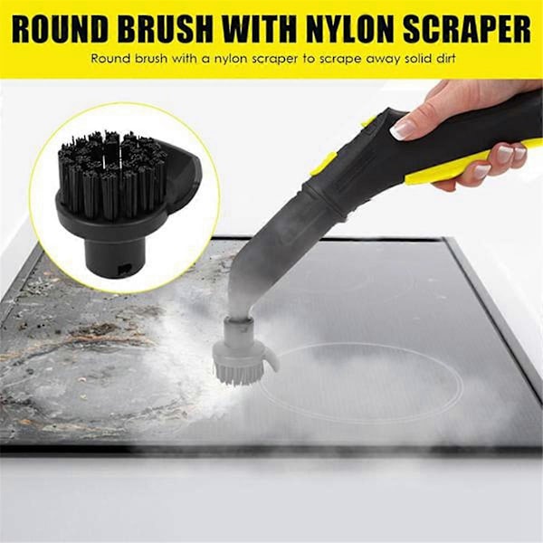 Til Karcher SC1 SC2 SC3 SC4 Damp Udskiftningsdyse Børste
