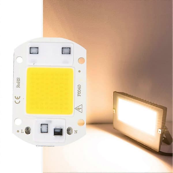 Högeffekts LED-chip SMD COB Integrerade ljusemitterkomponenter 30W Lamp Pärlor (varm)
