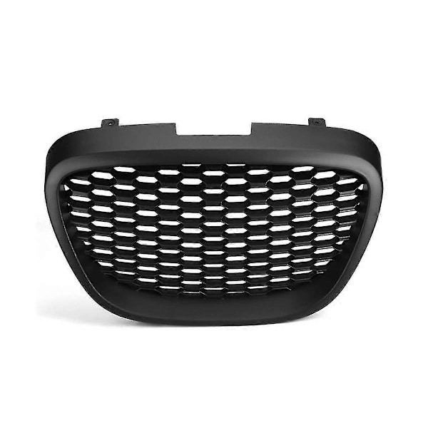 1133007 Bil Främre Svart Mesh Badgeless Sport Grill För 1p Mk2 / 5p / Toledo Mk3