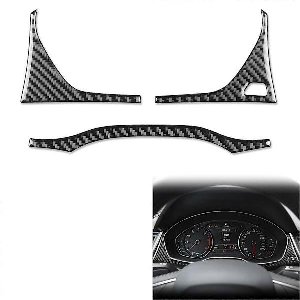 För Dash Instrumentkluster Hastighetsmätare Ram Skydd Trim