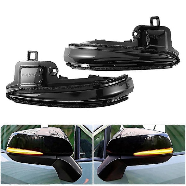 1 Par Sidospegellampor Bak för Alphard N300