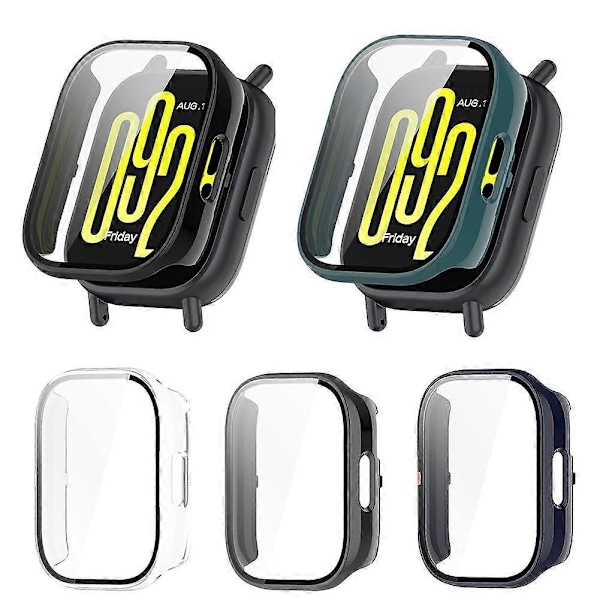 Fulltäckande TPU-skal för Redmi Watch 5 Active/5 Lite PC Glass Film Cove Clear For Watch 5 active
