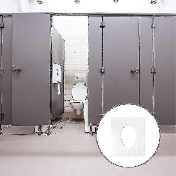 Toalettsitsskydd Pottstolsöverdrag Wc Pad Mats 50st transparenta