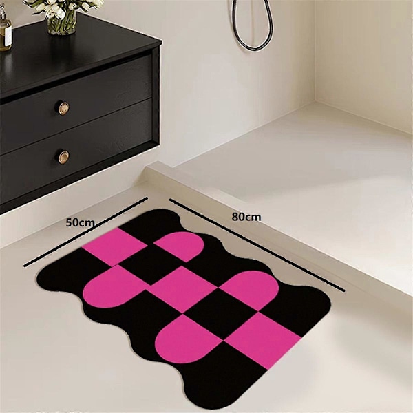 Diatomlera Matta Toalettmatta Vattenabsorberande Diatomlera Matta Halkfri Pad