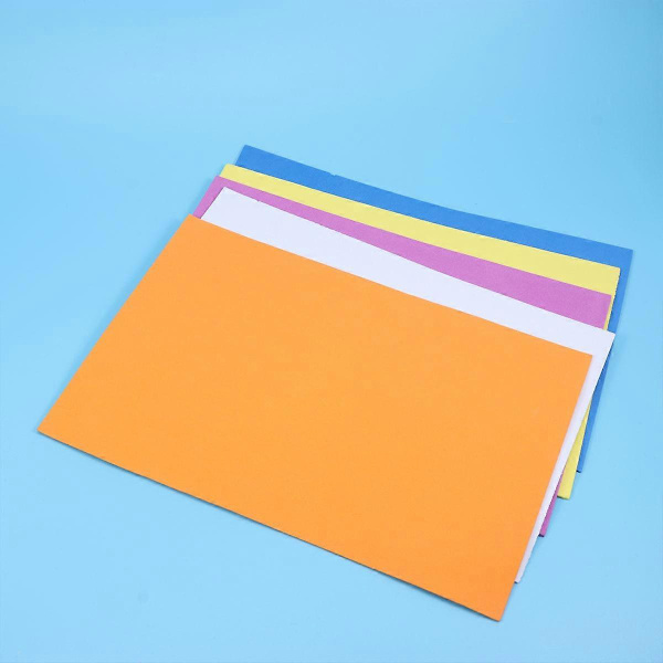 10 ark glitterkartong papper metallisk kartong papper holografiskt glitterpapper färgat papper