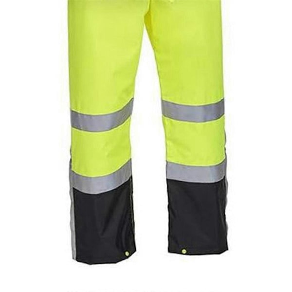 Unisex Regnset med Hög Synlighet, Jacka och Byxor med Färgblock