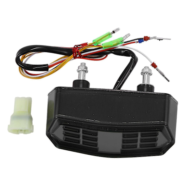 Motorcykel Konverteringskit Led Bakljus Bromsljus Blinkers Vatten Baklampa Displacement Conve