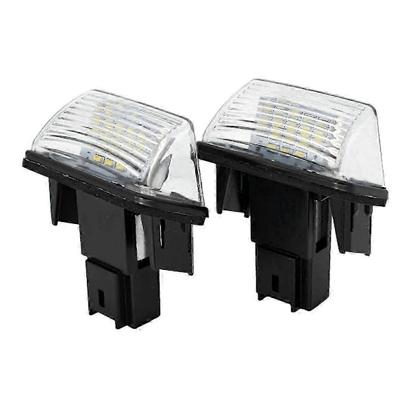 Nummerskyltsbelysning 6340A3 för 206 207 306 307 406 407 5008 Partner LED Xenon Nummerskyltslampa