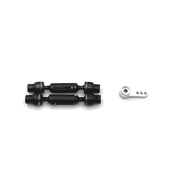 Axelmonteringsdrivaxelsats för 1/10 C74 1/16 RC-bil, Silver