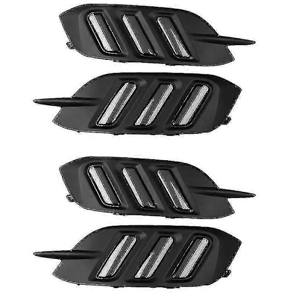 4x Bil Led Drl Varselljus Bakre Stötfångare Bromsljus Bakljus Dimljus För 10:e Gen 2016