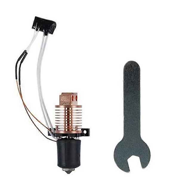 Extrudering för P1P P1S Uppgraderad Hotend Snabb Ersättningsmunstycke Cirkulär Materialkylare