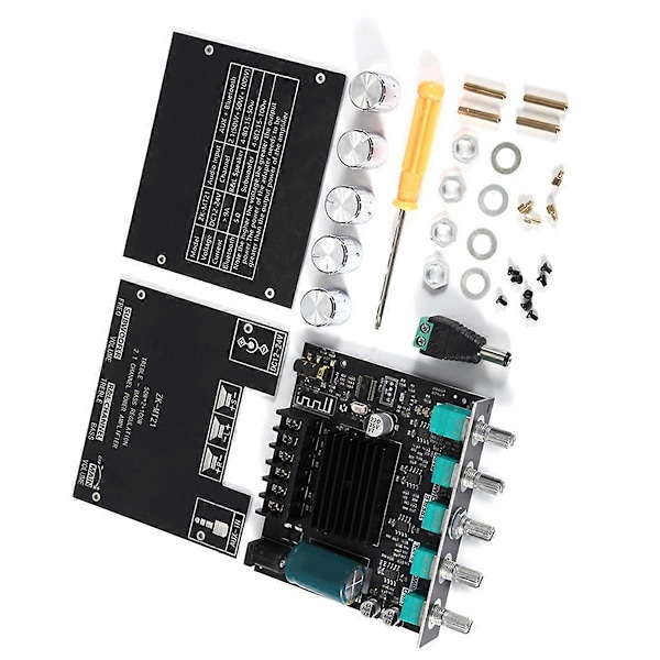 -MT21 Bluetooth 5.0 Forstærkerkort 50Wx2+100W 2.1 Kanal