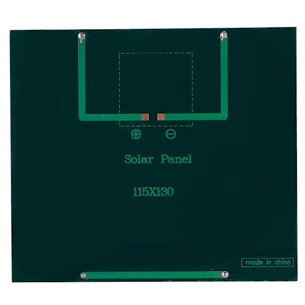 2,5W 6V Mini Polysilicium Solpanel DIY Lille Solcelle Board Modul til Solar Legetøj Lamper