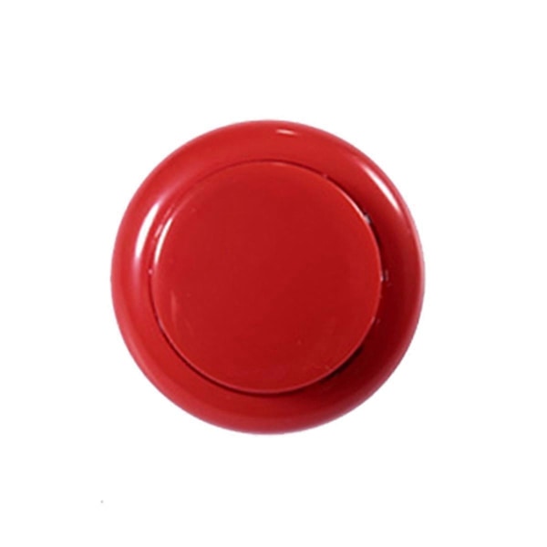10 st Arkadknappar 24 mm Responsiva Arkadknappar Röda
