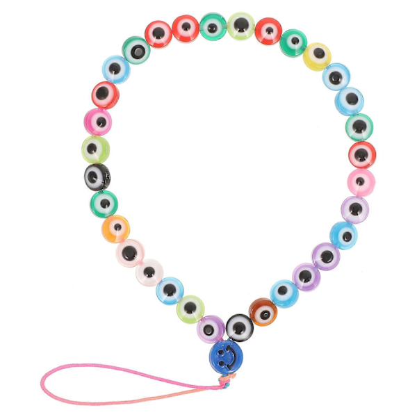 Handledsnyckelring Telefonrem Telefonarmband Pärlstav Mobiltelefon Lanyard