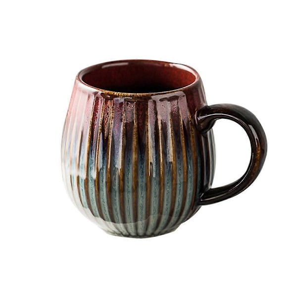 Keramisk mugg för hushållspar, keramisk kaffekopp, muggset, B